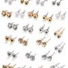 24 Pairs Stud Earrings: A Sparkling Symphony of Style