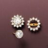 Elegant CZ Earring Jackets in 14kt Yellow Gold – Add Sparkle to Your Studs