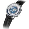 Agelocer Men's Genuine Diamond Dial Blue World time Mechanical Calendar