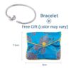 PandaHall Elite 1 Pack 7.5 Inches 3mm European Charm Bracelet