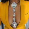 Bikini Necklace Waist Body Chain Crystal