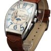 SEWOR Mens Automatic Business Dress Tonneau Shaped Moon