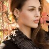 Hinged Hoop Dangle Earrings with Long Chain Pendant