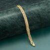 Ross-Simons 14kt Yellow Gold Wheat-Link Bracelet