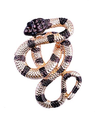 Vintage Snake Shape Pins Brooches Female Jewelry Retro