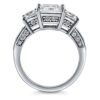 BERRICLE Rhodium Plated Sterling Silver Princess