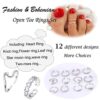 12-Piece Toe Ring Set: Elevate Your Style from Head to Toe