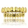 18K Gold Bottom Tooth Grillz Hip Hop Mouth Grills