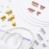 Unleash Creativity with the 18-Piece Magnetic Clasp Connectors & Chain Extenders Set for DIY Jewelry Making