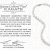 White Freshwater Cultured Pearl Necklace Silver 7-8mm