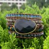 YGLINE Healing Black Onyx Wrap Bracelet