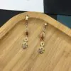 CZ Buckle Earring Cubic Zirconia Clip On Earrings