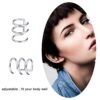 12 Pairs Ear Cuff for Women Cartilage Clip On Wrap Earrings