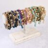 RIAH FASHION Bohemian Mix Bead Multi Layer Bracelets