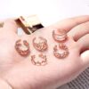 16-Piece Adjustable Toe Ring Set for Women