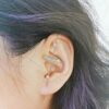 Wrap Crawler Hook Earrings Draping Chain Stud