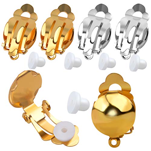 20 Pieces Clip On Earring Converter