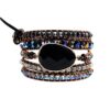 YGLINE Healing Black Onyx Wrap Bracelet