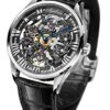 Agelocer Men's Watch Top Brand Fashion Skeleton Mechanical