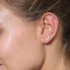 K Initial Earrings, Alphabet Earrings for Girls
