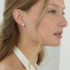 Cubic Zirconia Clip-On Earrings for Effortless Glamour - Perfect for Weddings, Everyday Chic, and Special Occasions
