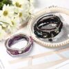 CASSIECA 6 Sets Bohemian Stackable Bracelets