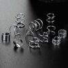 Hestya 6 Pairs Stainless Steel Ear Clips Non