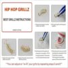 24K Gold Plated Hip Hop Teeth Grillz
