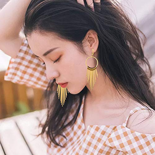 Aganippe 15 Pairs Clip on Earrings for Women
