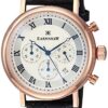 Japanese-Quartz Watch with Leather Strap, Black Thomas Earnshaw