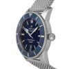 Breitling Blue Dial Stainless Steel Men's Watch