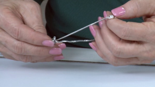 Shop LC Delivering Joy 925 Sterling Silver Elephant Strand Bracelet