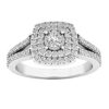 Dazzlingrock Collection 0.60 Carat (ctw) Round White Diamond Ladies