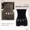 Rhinestone Chain Bikini Crystal Belly Chain Sliver Letter