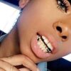 Top Bottom Grills 18K Gold Plated Dracula Vampire Fangs