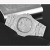 Unisex Luxury Full Diamond Watches Silver/Gold Fashion
