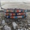 YGLINE 7 Chakra Balancing Leather Wrap Crystal Bracelet