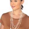 HinsonGayle"Destiny" Handcrafted 4-Strand Pearl Necklace