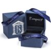 1 1/10ct Cushion Halo Diamond Engagement Wedding Ring Set