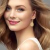 Drop Earrings Crystal Pendant Dangle 12 Pairs Faux Druzy