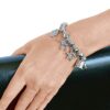 PammyJ Jewish Jewelry Hebrew Charm Stretch Bracelet