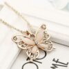 Women Necklace, 1PC Fashion Womens Lady Rose Pendant