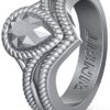 Silicone Wedding Ring for Women by Rinfit. Designed Soft Silicone Rubber Bands