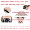 Secbolt Hollowed-out Bling Bands Compatible Apple Watch