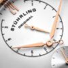 Stührling Original Mens Watches Horween Brown Leather Watch Band