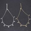 Star Choker Necklace Set Dainty Gold and Silver Chain Pendant