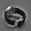 Jaquet Droz Black Dial Rubber Strap Swiss Automatic Watch