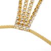 Victray Adjustable Crystal Leg Chain – Perfect for Nightclubs, Festivals, and Holiday Glam ✨