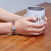 Handmade Bracelets Sunflower Button Woven Bracelet