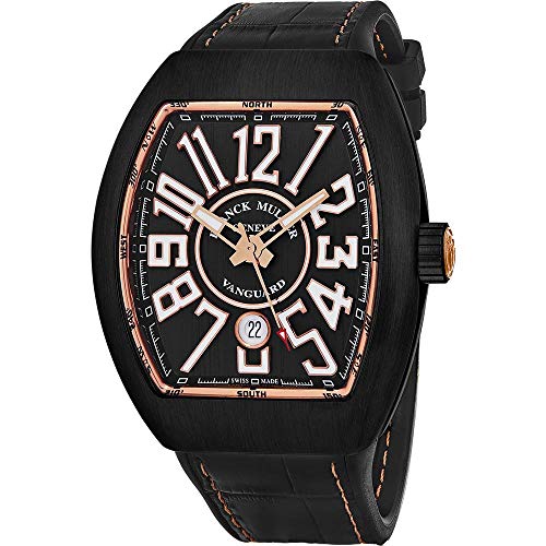 Franck Muller Vanguard Mens Black Titanium Automatic Watch
